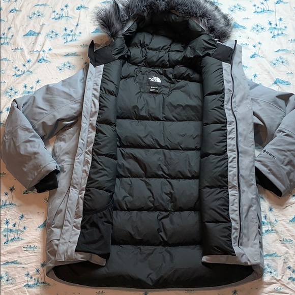 The North Face Mens Defdown GTX Parka Jacket - Picture 2 of 11